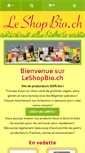 Mobile Screenshot of leshopbio.ch